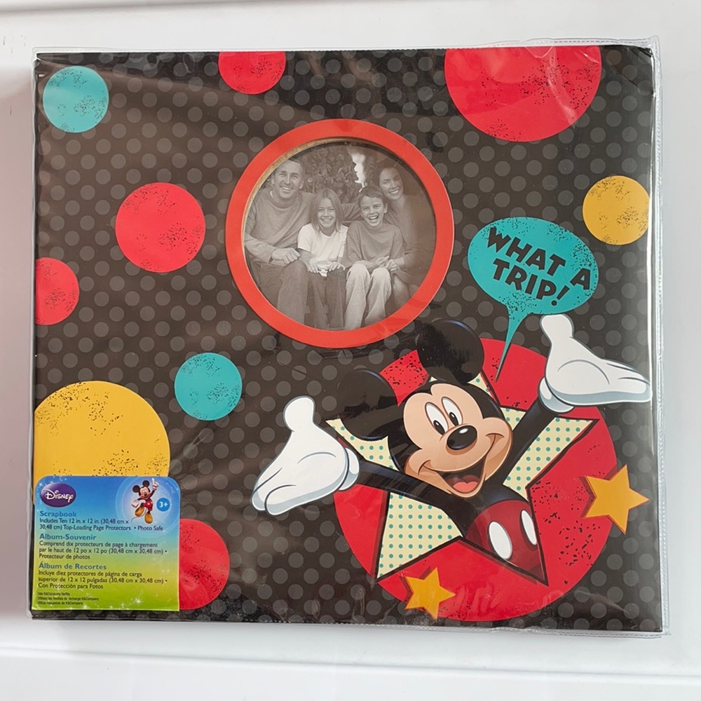 Mickey Mouse 12x12 Scrapbook album